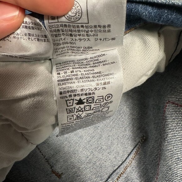 Levi's Engineered Jeans Twisted Leg Denim Size 34x30 - Picture 6 of 13